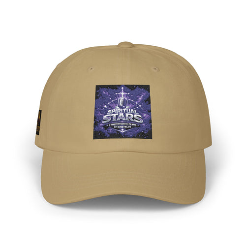 Dad Cap with Vintage Cosmic Buddha Patch — Spiritual Streetwear Hat