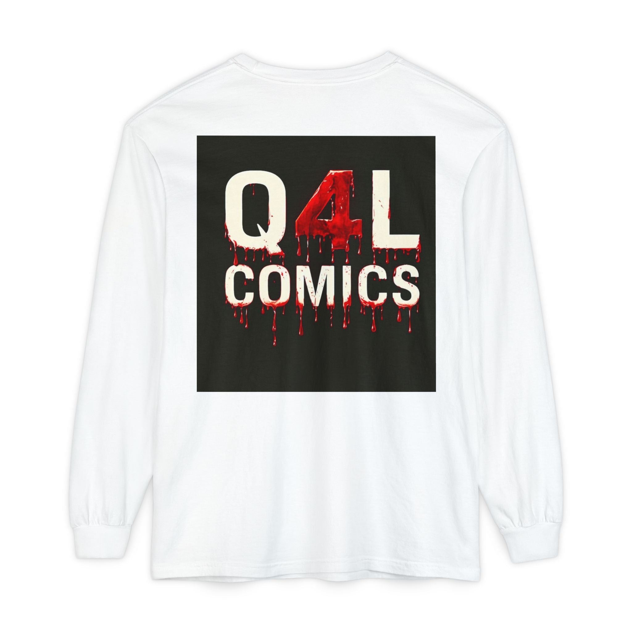 Unisex Garment-dyed Long Sleeve T-Shirt
