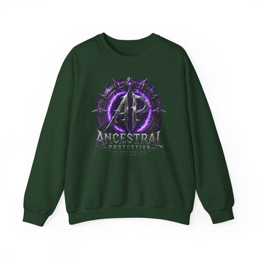 Ancestral Protection Crewneck Sweatshirt — N.E.V.A. (No Energy Vampires Allowed) Graphic Pullover