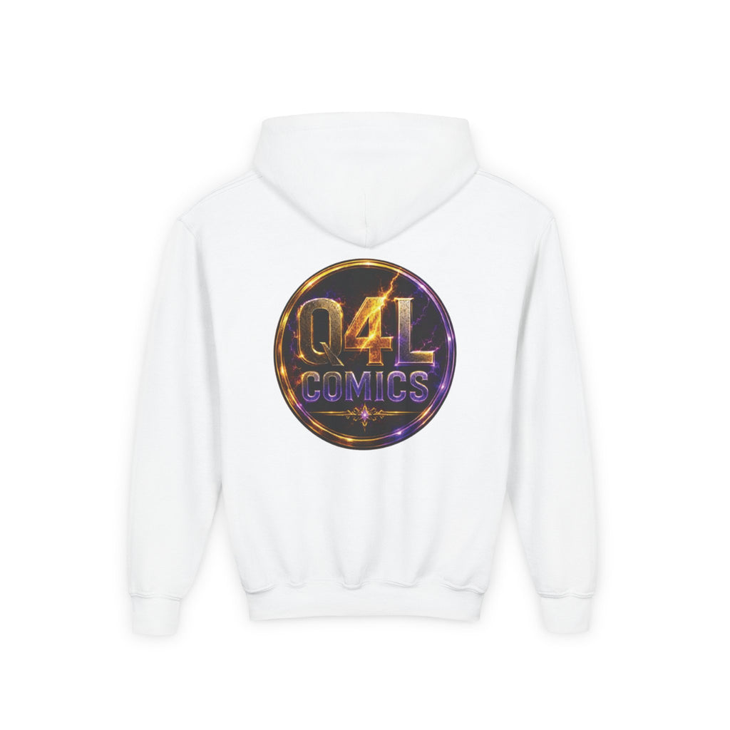 Youth Hoodie — The Courage Farm x Q4L Comics Graphic Pullover