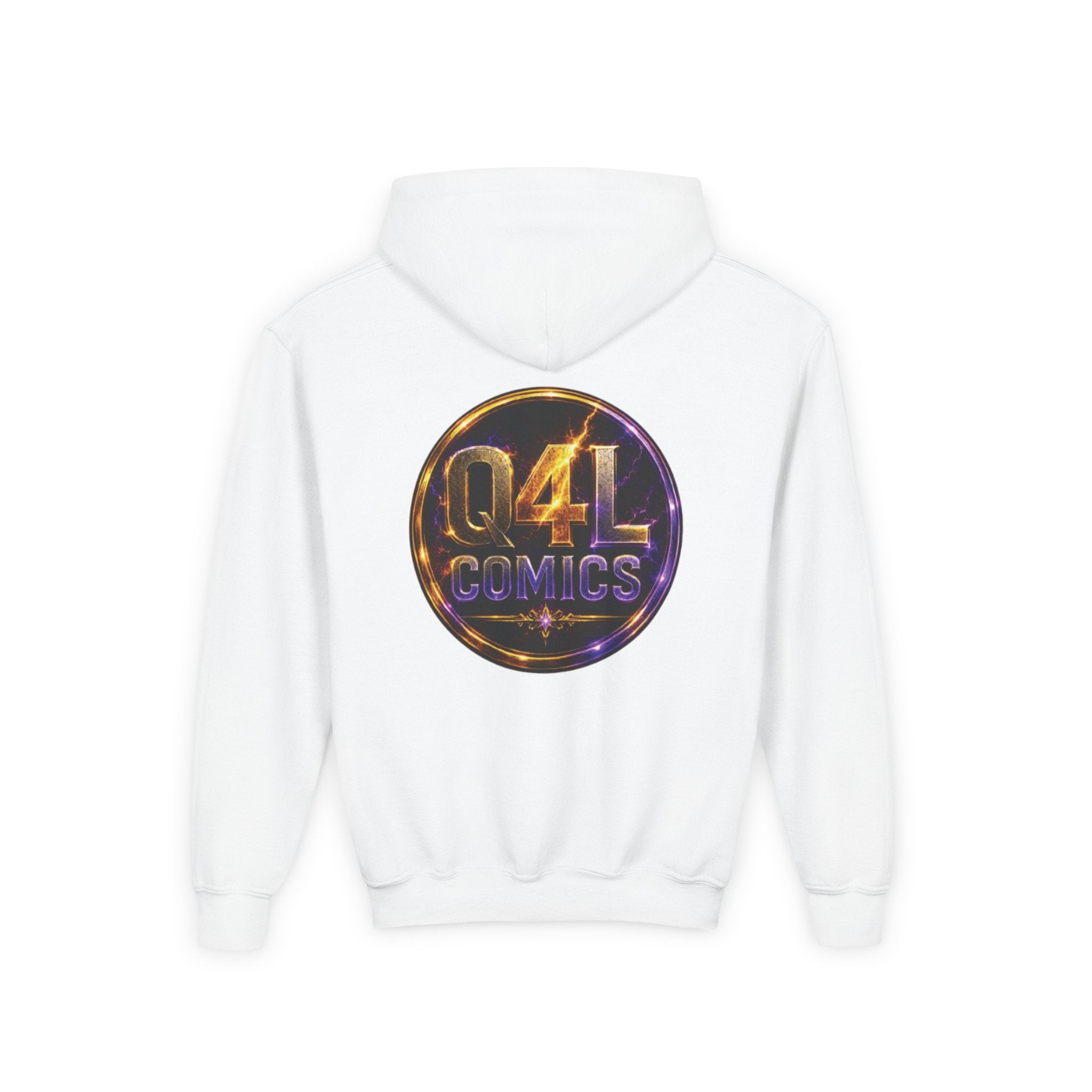 Youth Hoodie — The Courage Farm x Q4L Comics Graphic Pullover