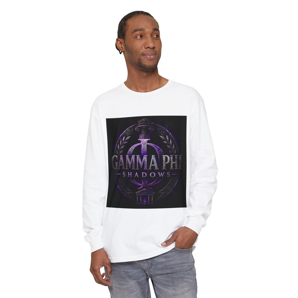 Unisex Garment-dyed Long Sleeve T-Shirt