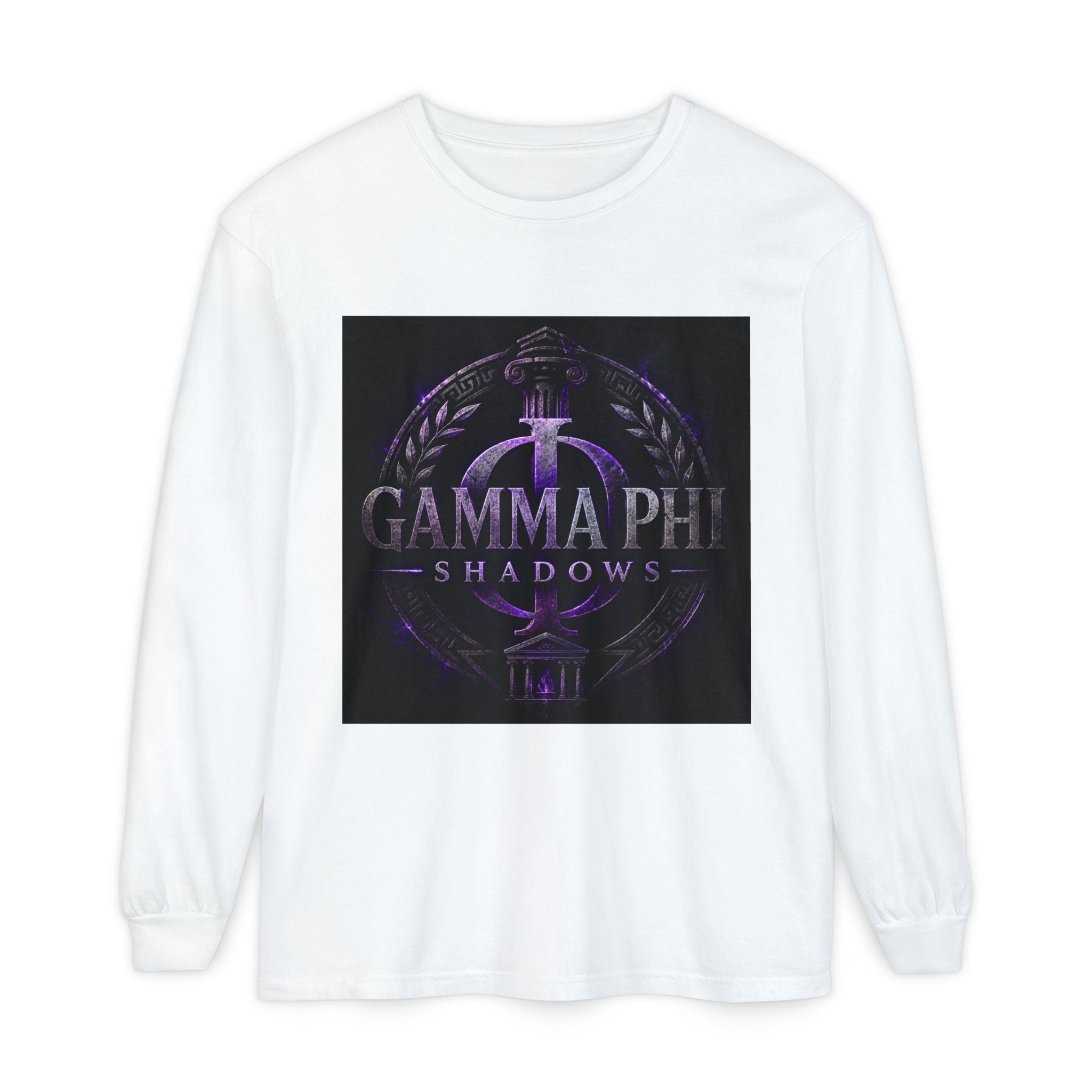 Unisex Garment-dyed Long Sleeve T-Shirt