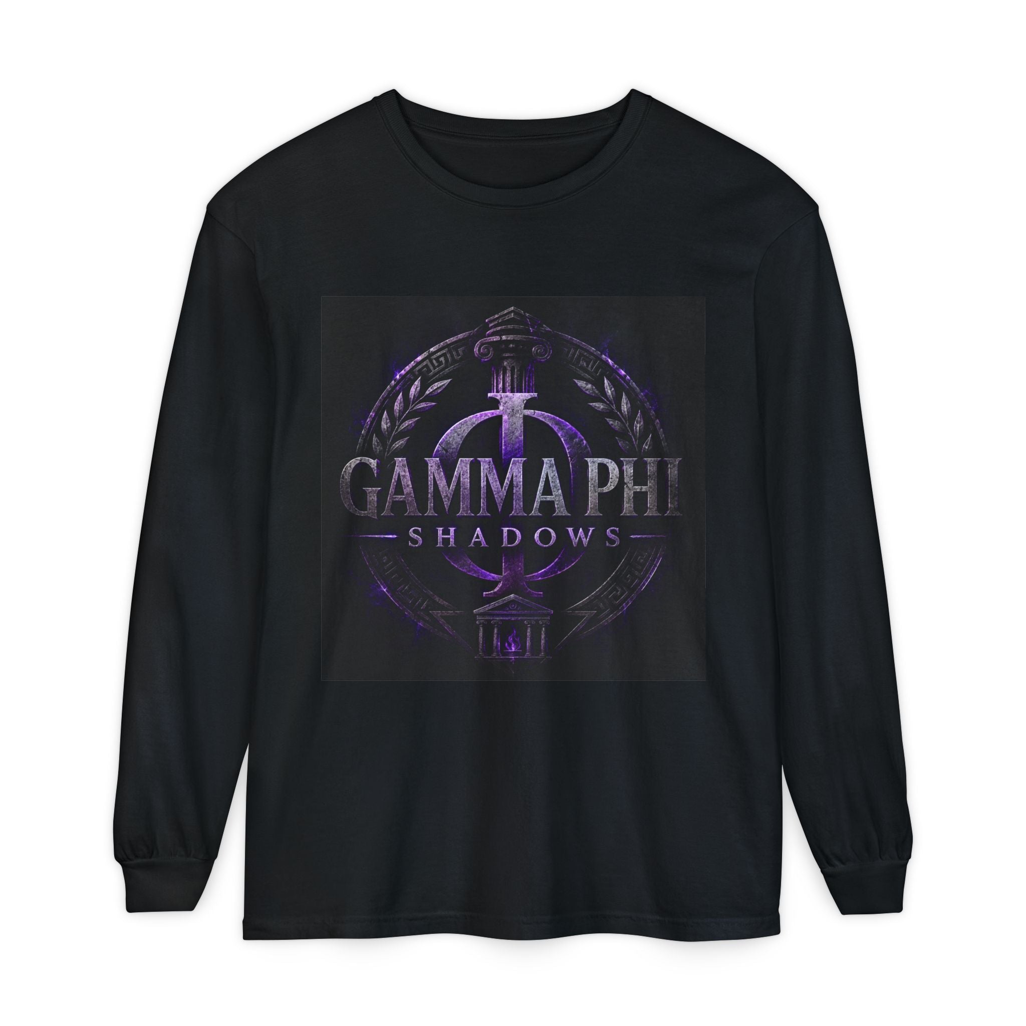 Unisex Garment-dyed Long Sleeve T-Shirt