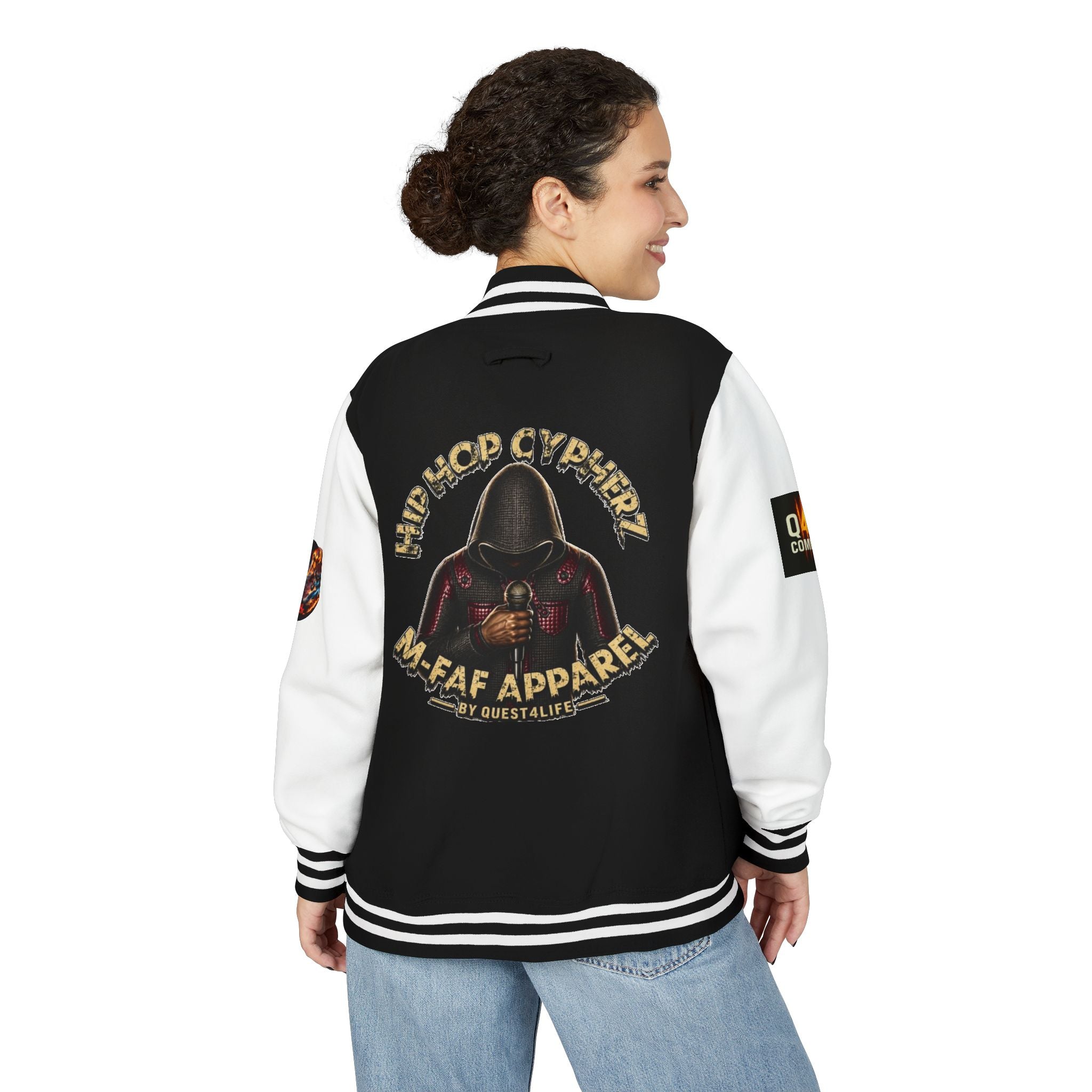 Letterman Jacket — Hip Hop Cypher M-Fae Apparel Varsity Jacket