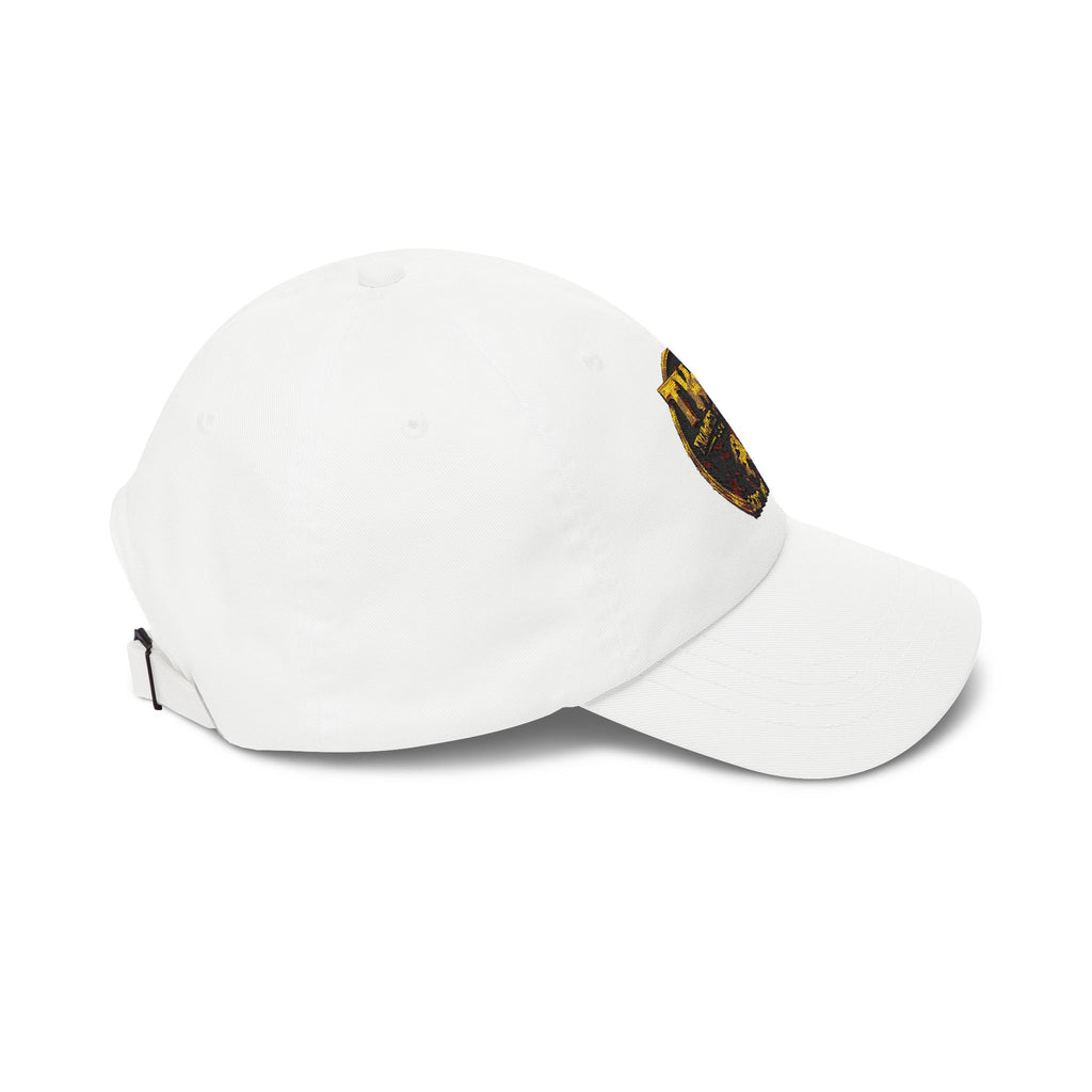 Dad Cap — "Tempests Will Blow" Vintage Maritime Patch Hat