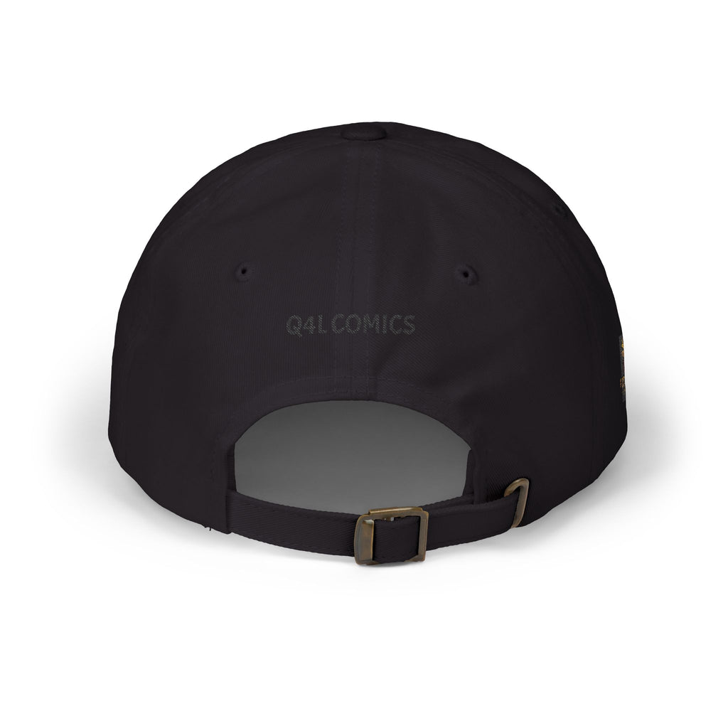 Dad Cap with Vintage Cosmic Buddha Patch — Spiritual Streetwear Hat
