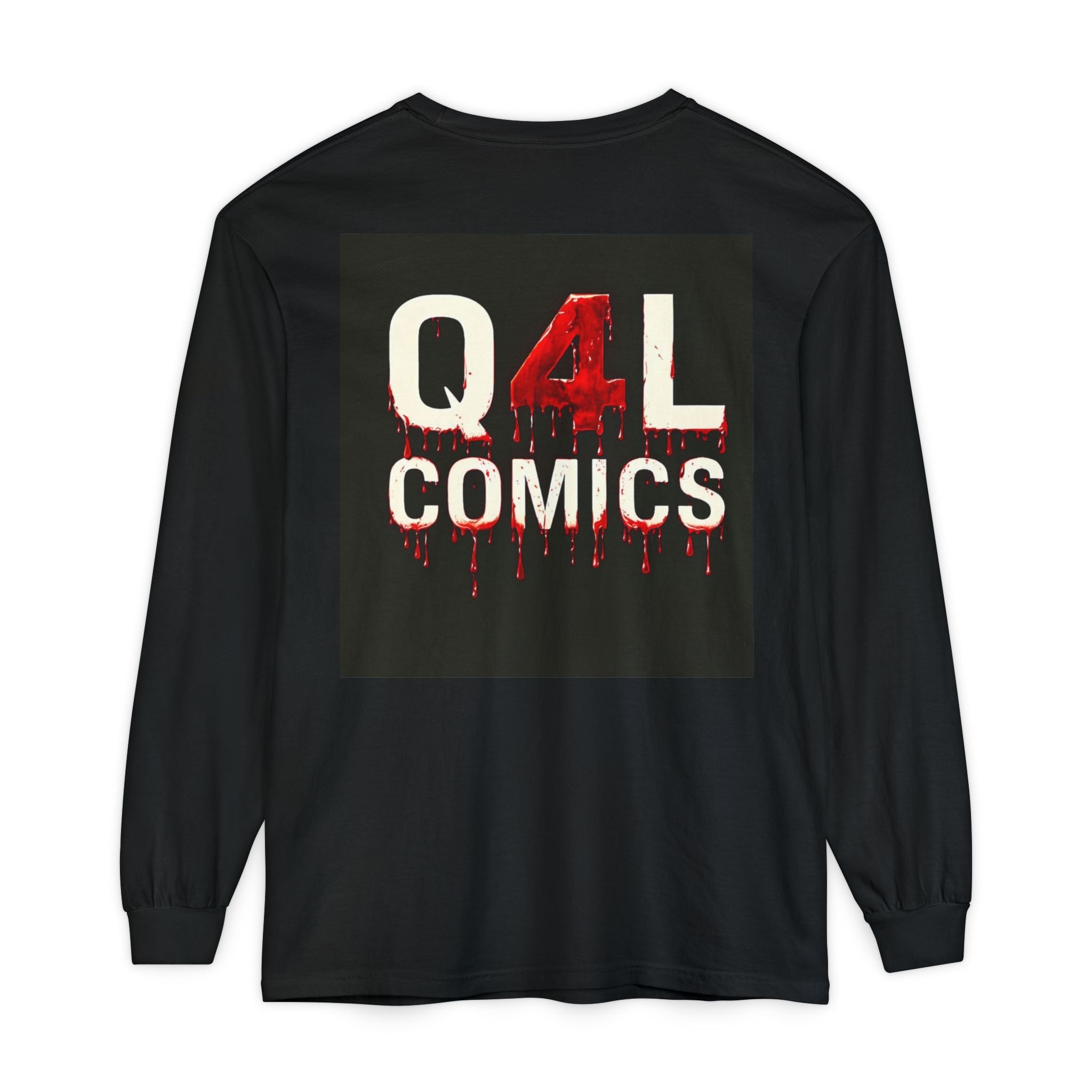 Unisex Garment-dyed Long Sleeve T-Shirt