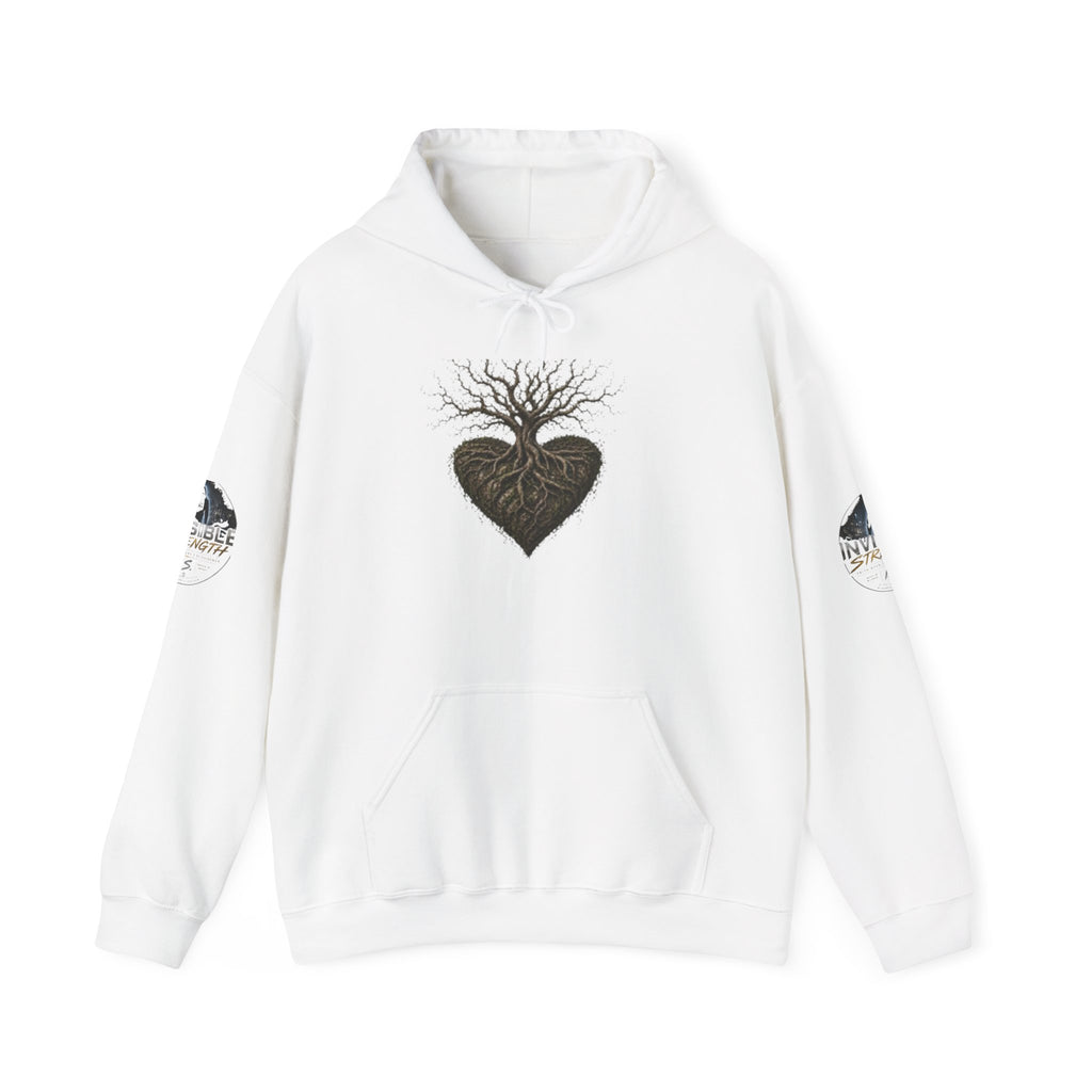 Heart Tree Hoodie – “My Gods Will Collect You” Gothic Nature Pullover
