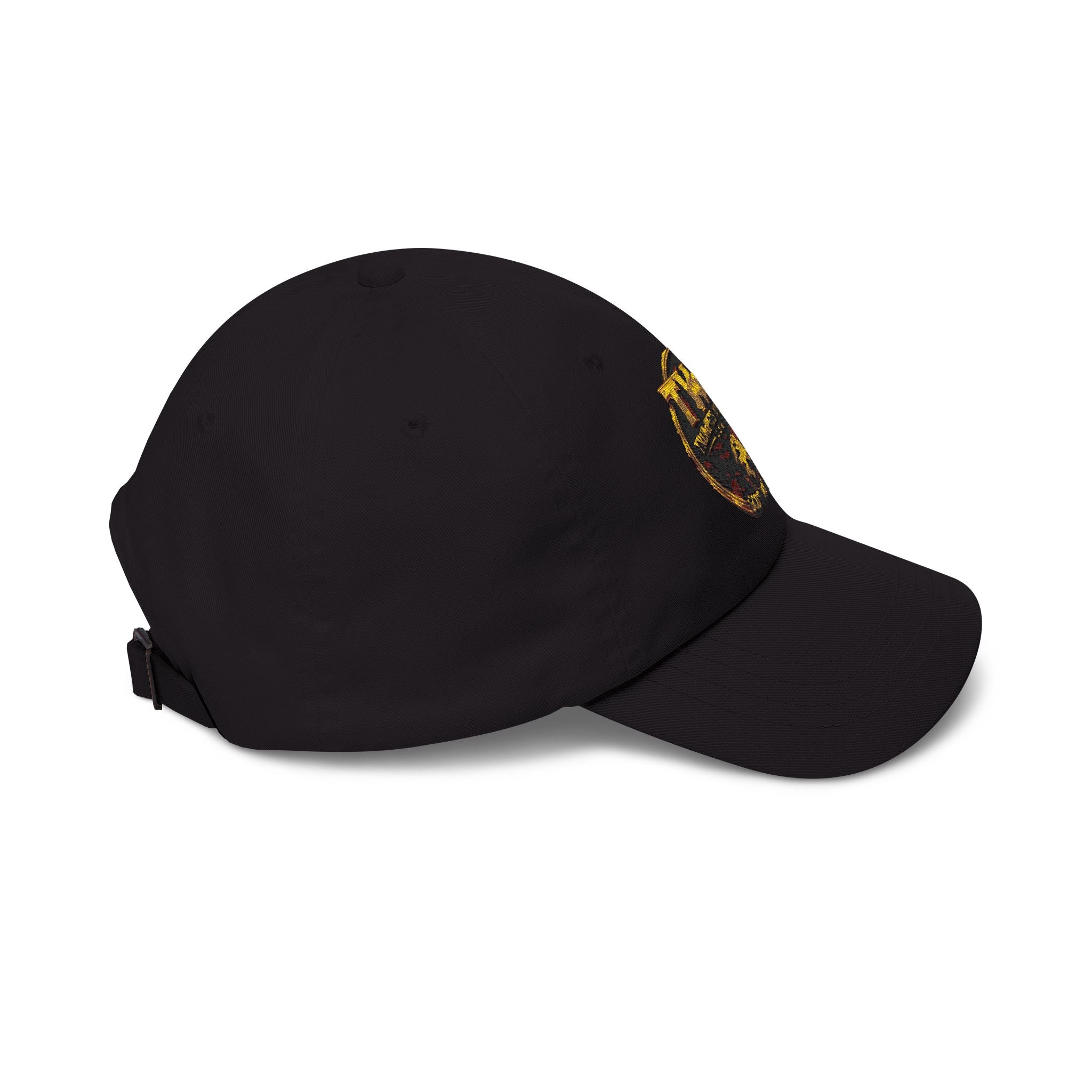 Dad Cap — "Tempests Will Blow" Vintage Maritime Patch Hat