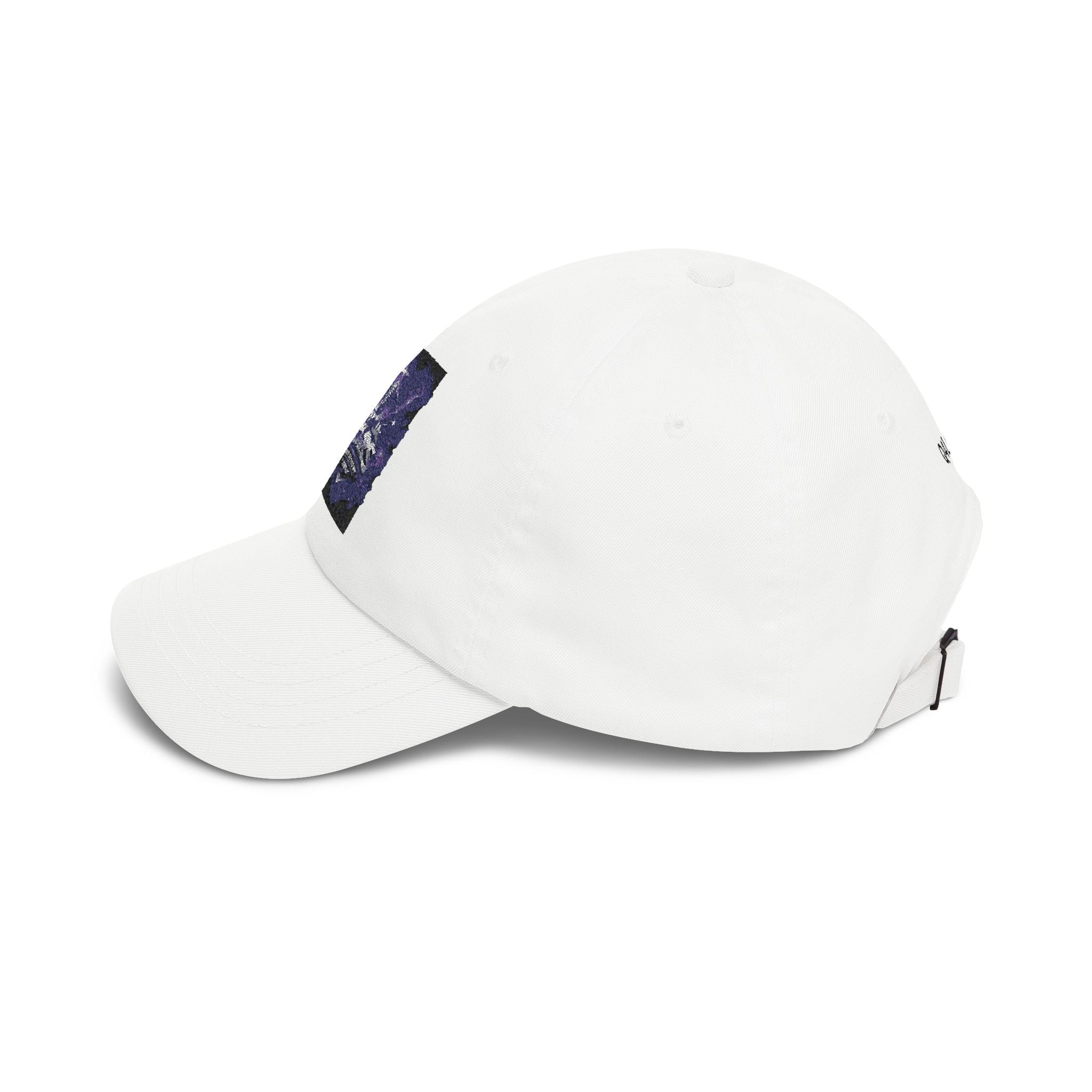 Dad Cap with Vintage Cosmic Buddha Patch — Spiritual Streetwear Hat