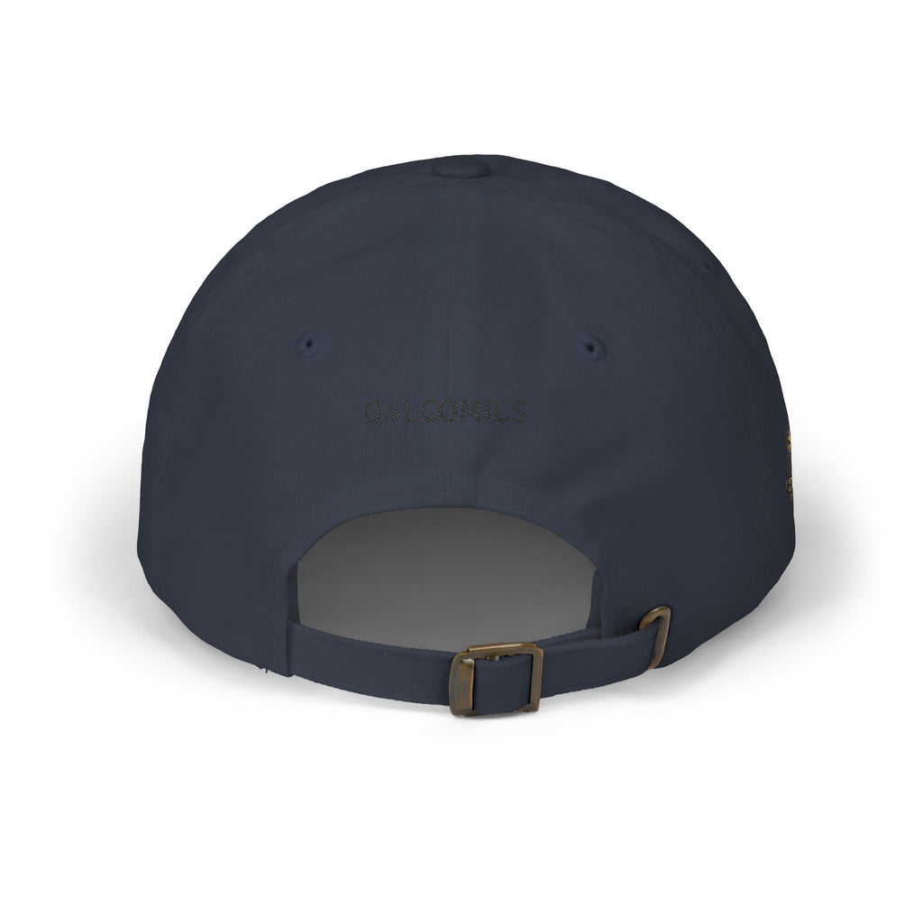 Dad Cap with Vintage Cosmic Buddha Patch — Spiritual Streetwear Hat