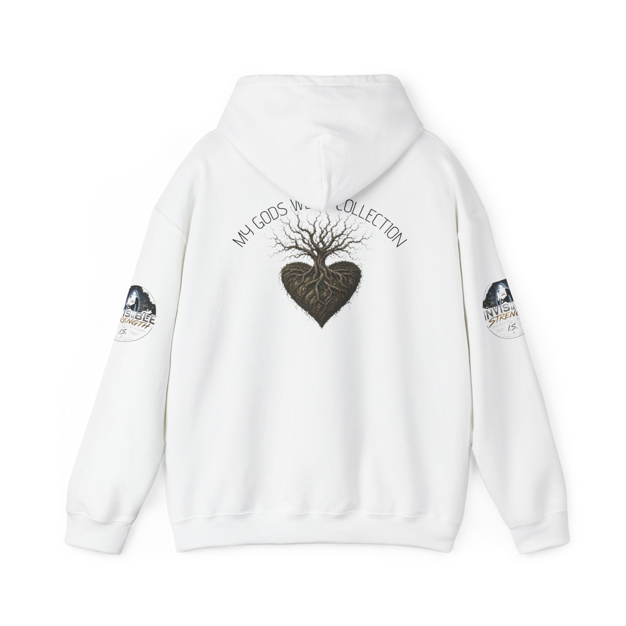 Heart Tree Hoodie – “My Gods Will Collect You” Gothic Nature Pullover