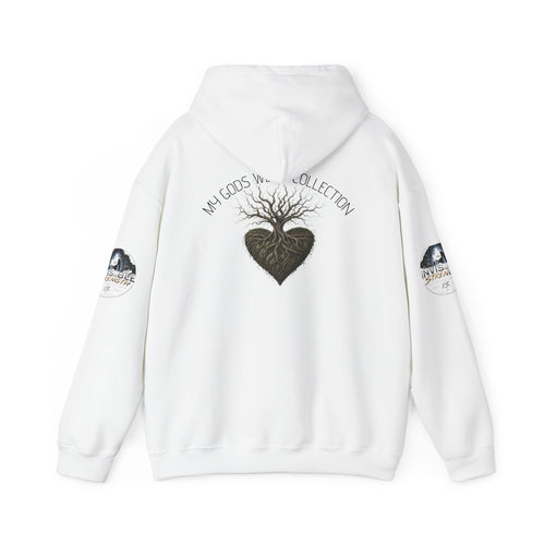 Heart Tree Hoodie – “My Gods Will Collect You” Gothic Nature Pullover